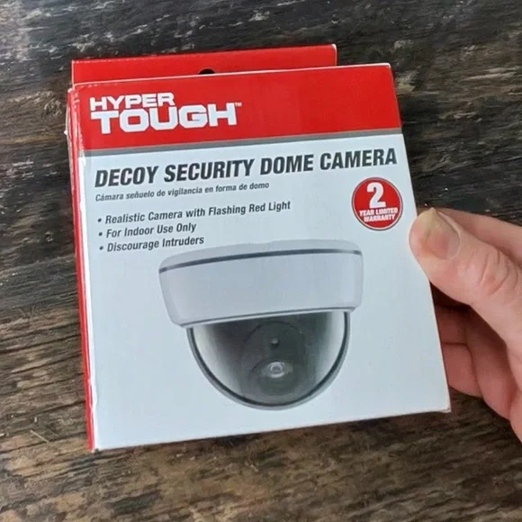 Hyper Tough Black and White Security Dome Camera - Picture 2 of 3